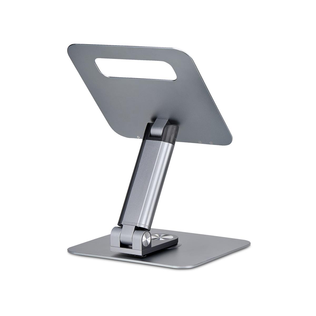 STARTECH.COM Telescopic Laptop Stand - 360 Swivel Base Rotating Computer Riser For Desk