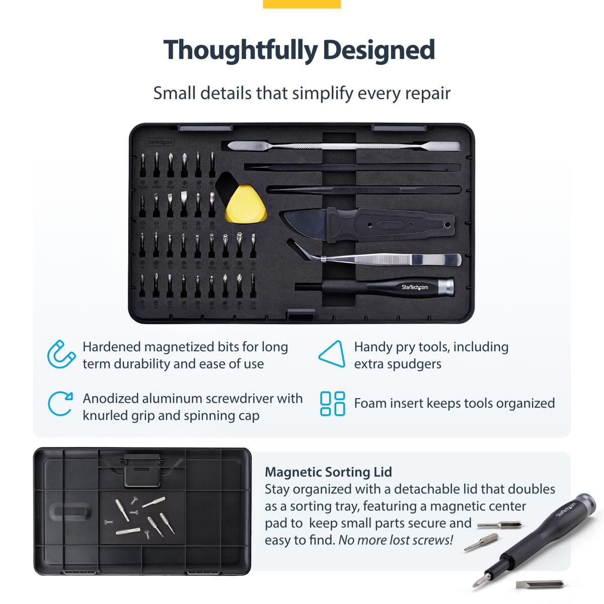 STARTECH.COM Computer Repair Toolkit/set 40-piece