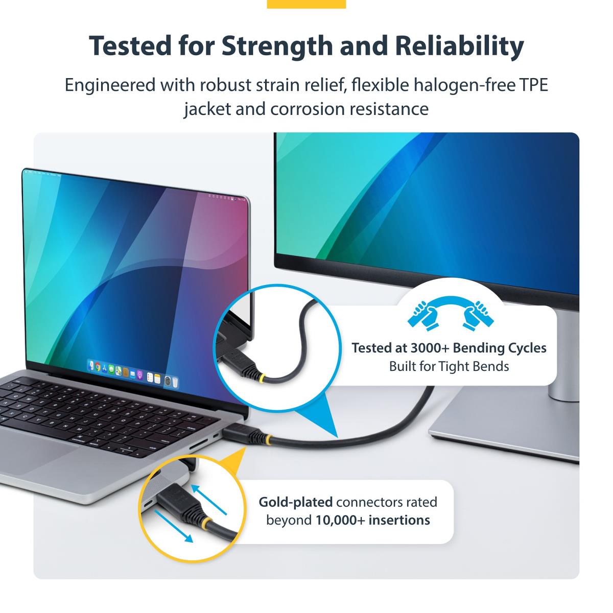 STARTECH.COM Hdmi 2.1 Cable 8k 60hz Certified Ultra High Speed 1m