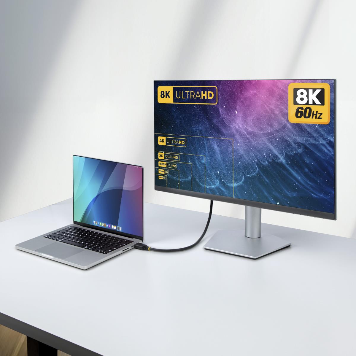 STARTECH.COM Hdmi 2.1 Cable 8k 60hz Certified Ultra High Speed 1m