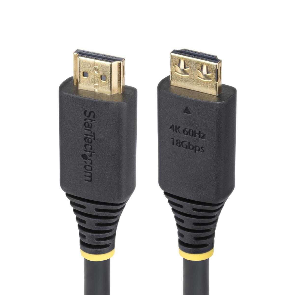 STARTECH.COM High Speed Hdmi Cable Gripping Connectors/4k 60hz/hdr1 30cm