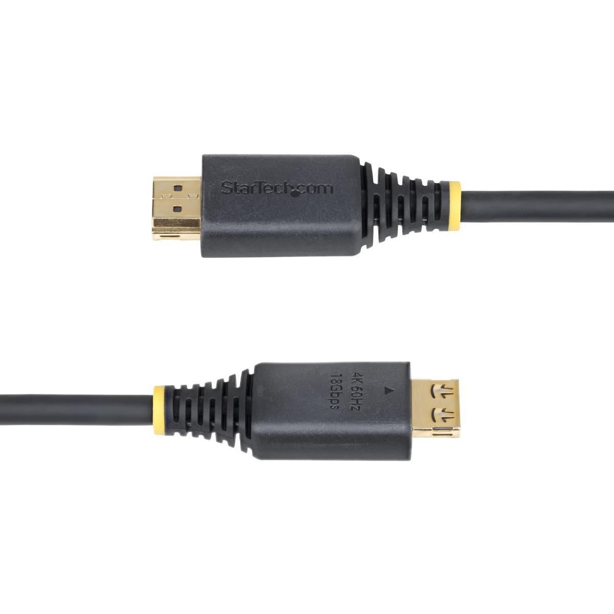 STARTECH.COM High Speed Hdmi Cable Gripping Connectors/4k 60hz/hdr1 30cm