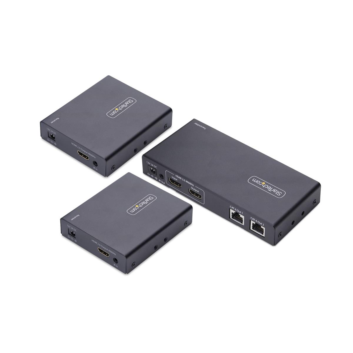 STARTECH.COM Hdmi Extender/splitter - 2-port 1x2 Hdmi Over Ethernet Kit