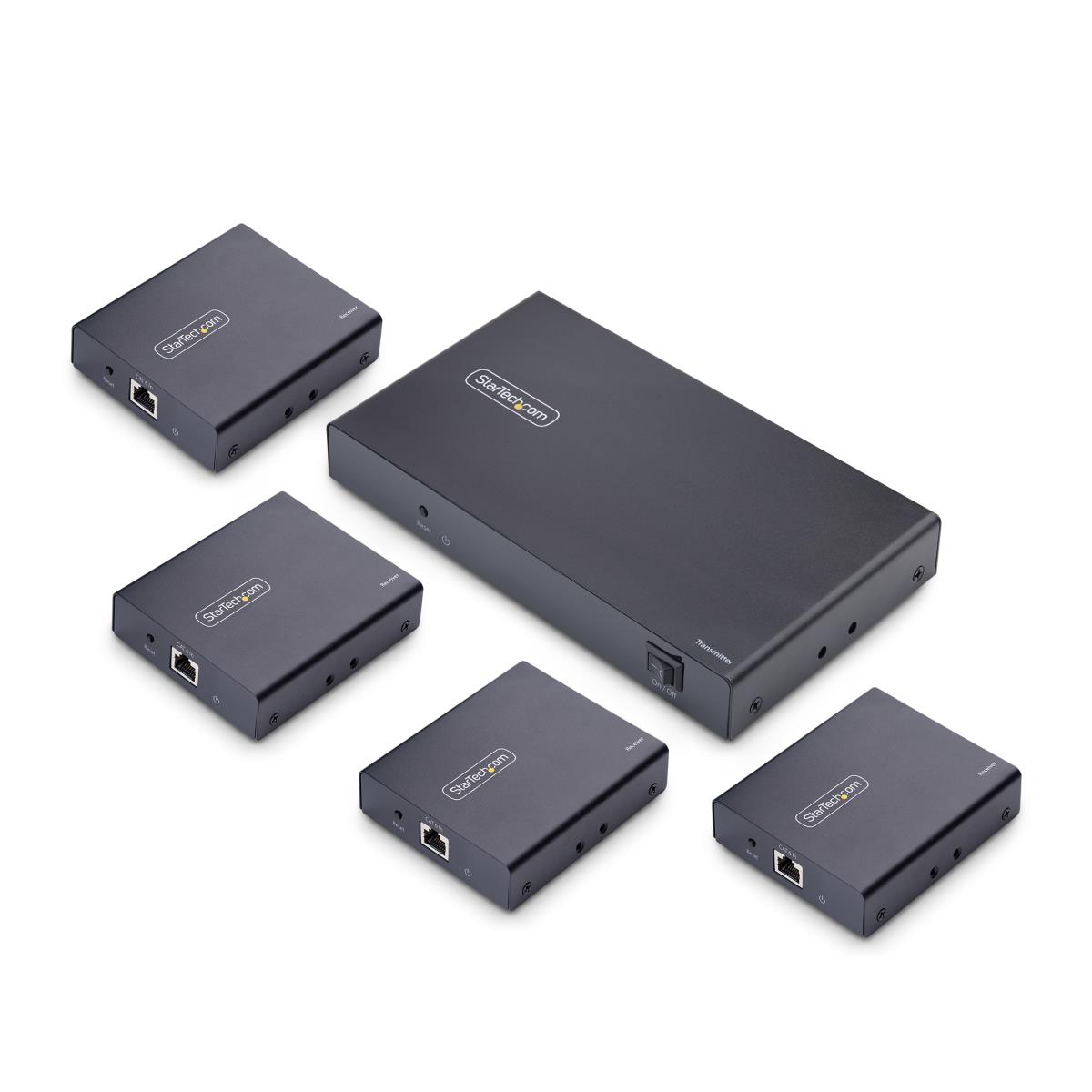 STARTECH.COM Hdmi Extender/splitter - 1x4 Hdmi Over Ethernet Kit 4-port