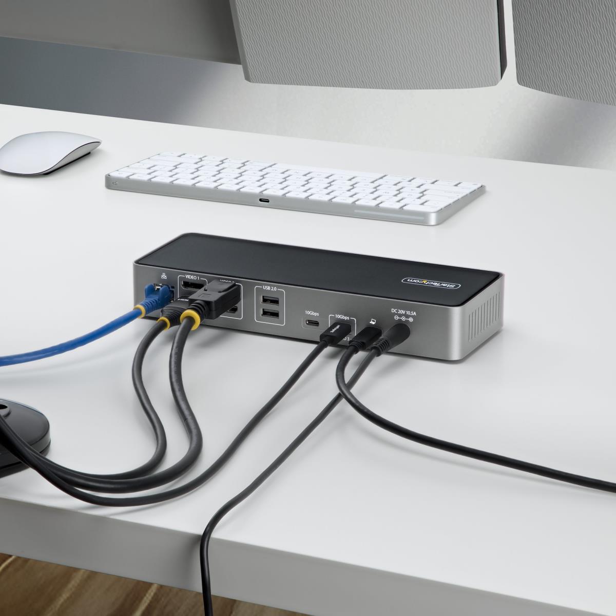 STARTECH.COM Triple-monitor Docking Station 4k 60hz Hdmi/DisplayPort