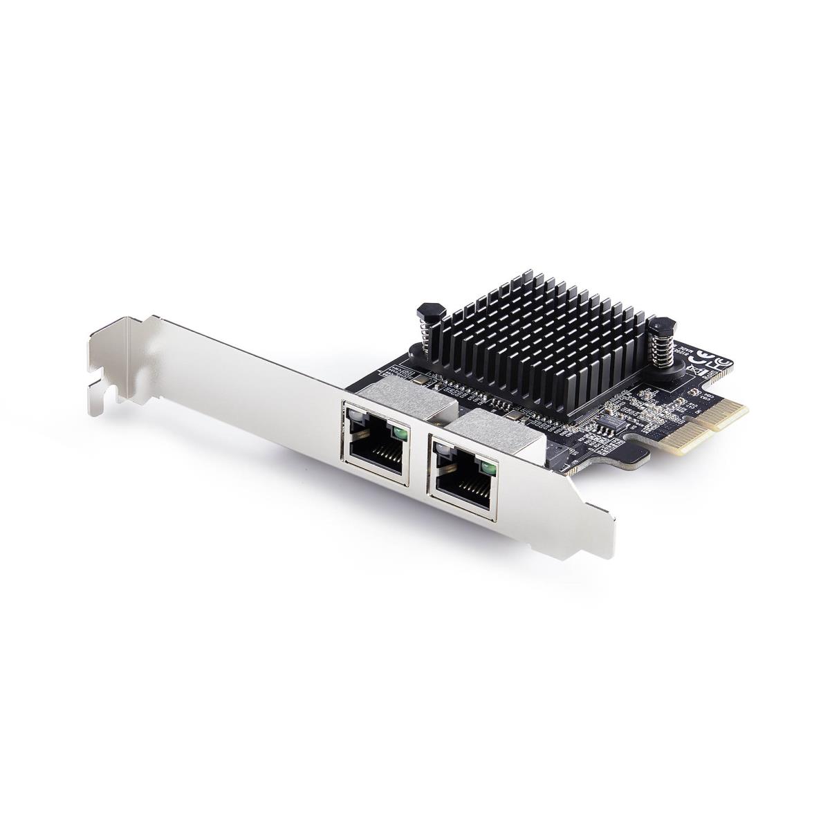 STARTECH.COM Gigabit Network Card 2-port 10/100m/1g/2.5g/5g Taa-compliant
