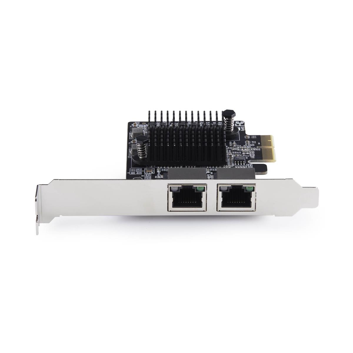 STARTECH.COM Gigabit Network Card 2-port 10/100m/1g/2.5g/5g Taa-compliant