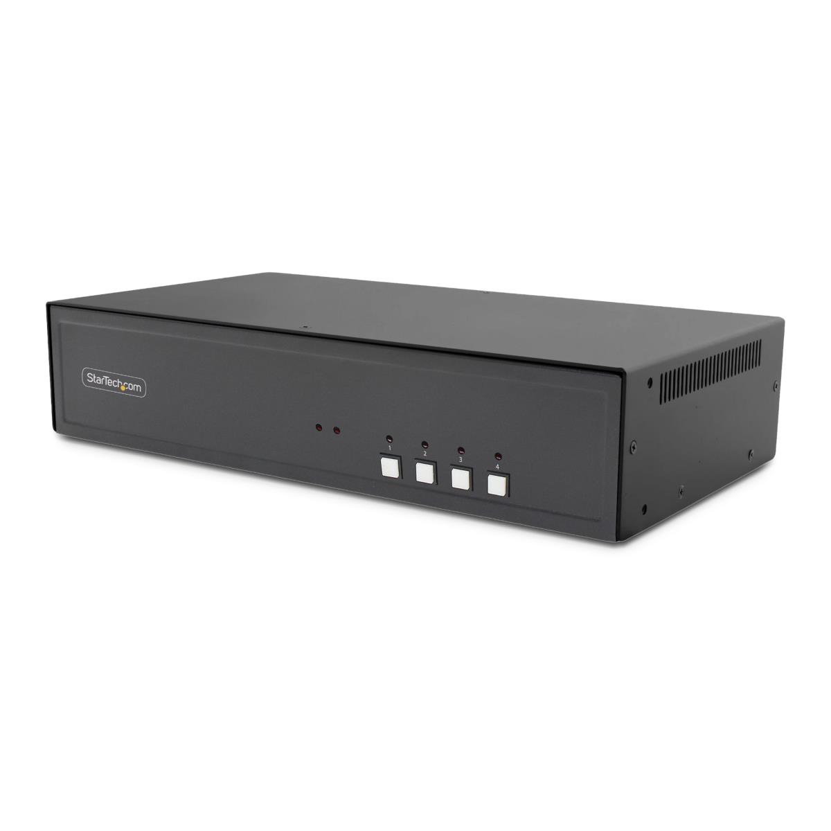 STARTECH.COM Secure 4-port Dual-monitor KVM DisplayPort Niap 4.0 Us Built