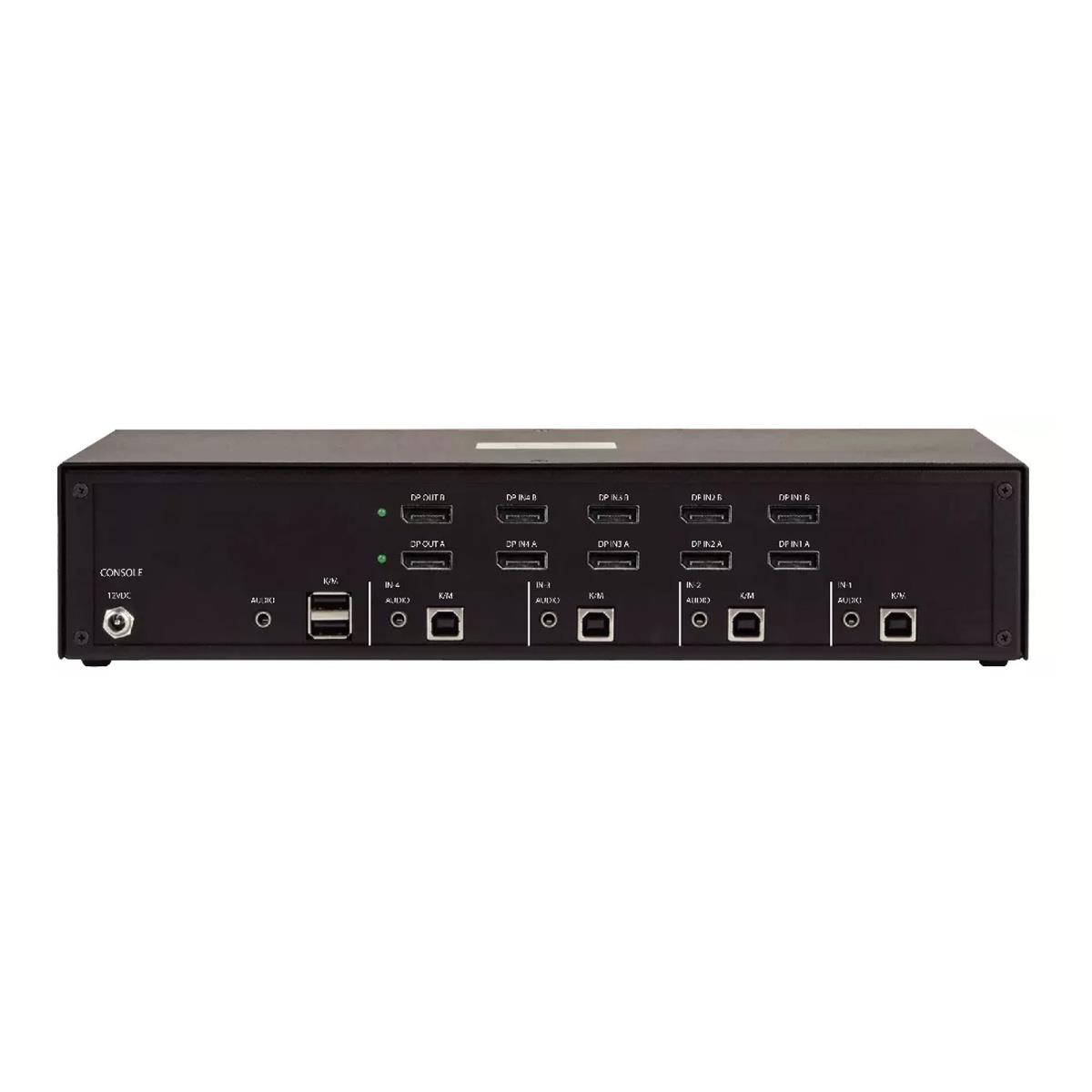 STARTECH.COM Secure 4-port Dual-monitor KVM DisplayPort Niap 4.0 Us Built