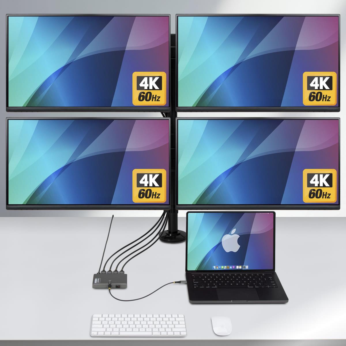 STARTECH.COM USB-c To Quad Hdmi Adapter