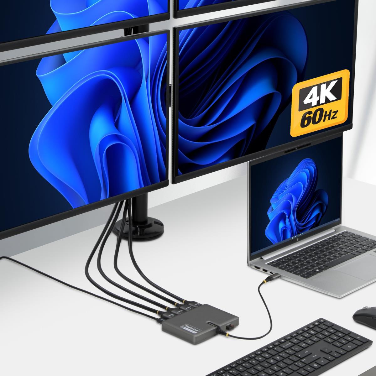 STARTECH.COM USB-c To Quad Hdmi Adapter