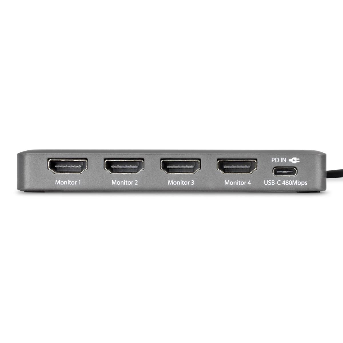 STARTECH.COM USB-c To Quad Hdmi Adapter