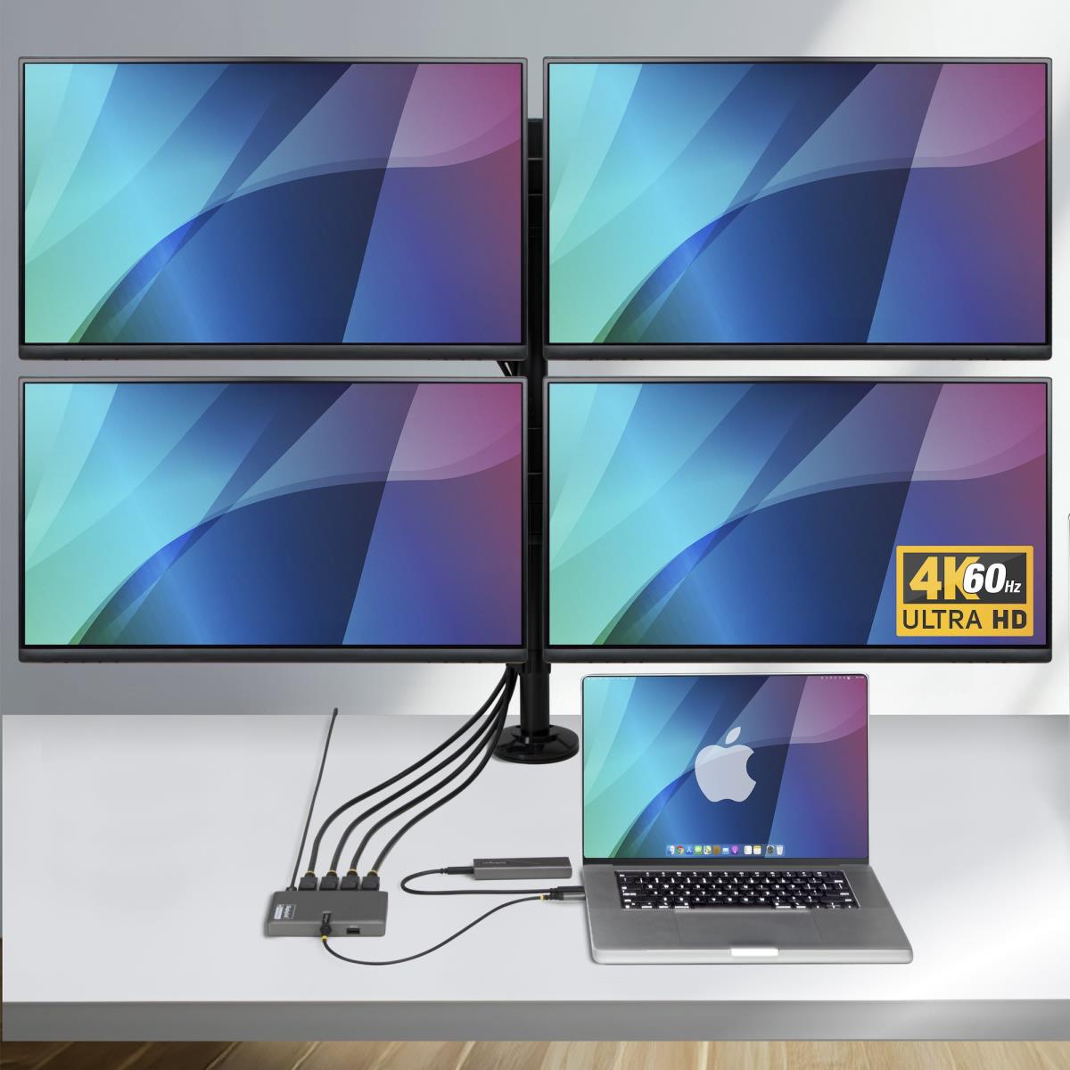 STARTECH.COM USB-c To Quad Dp Adapter