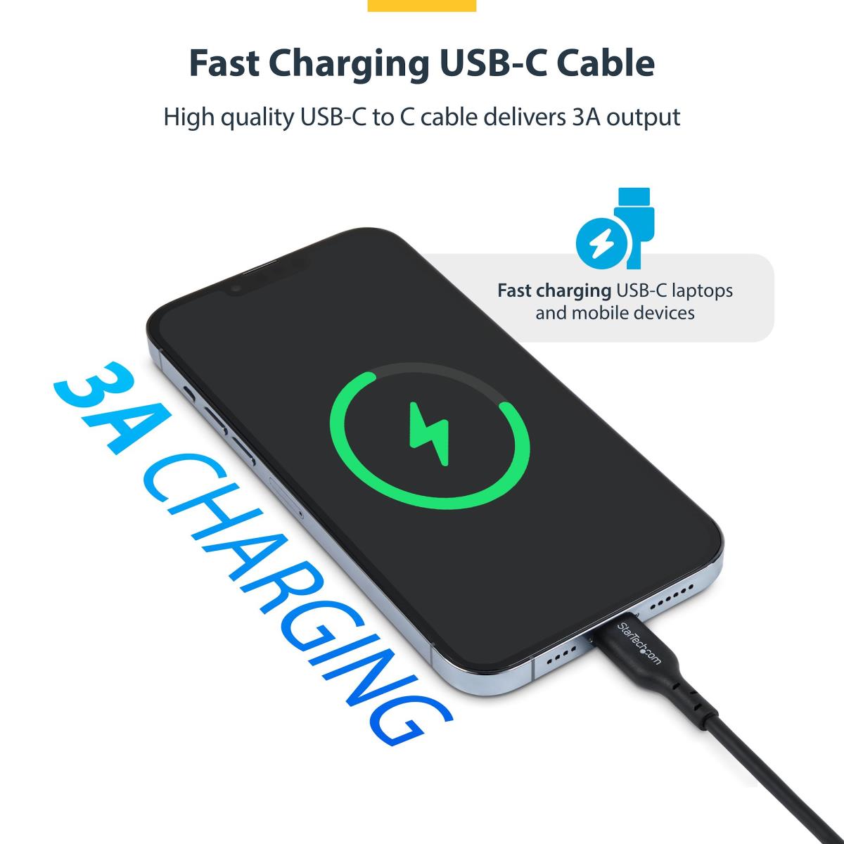 STARTECH.COM USB-c Charging Cable 60w Pd 1m