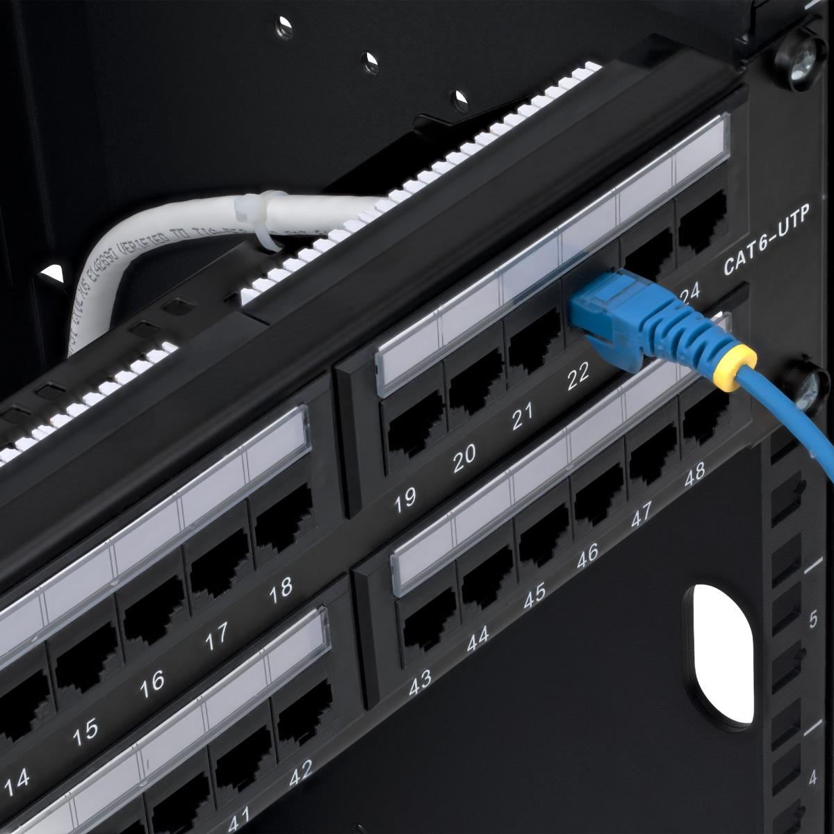 STARTECH.COM Patch Panel CAT6 Rackmount/utp/rj45/110 Punch Dow 48-port 2u