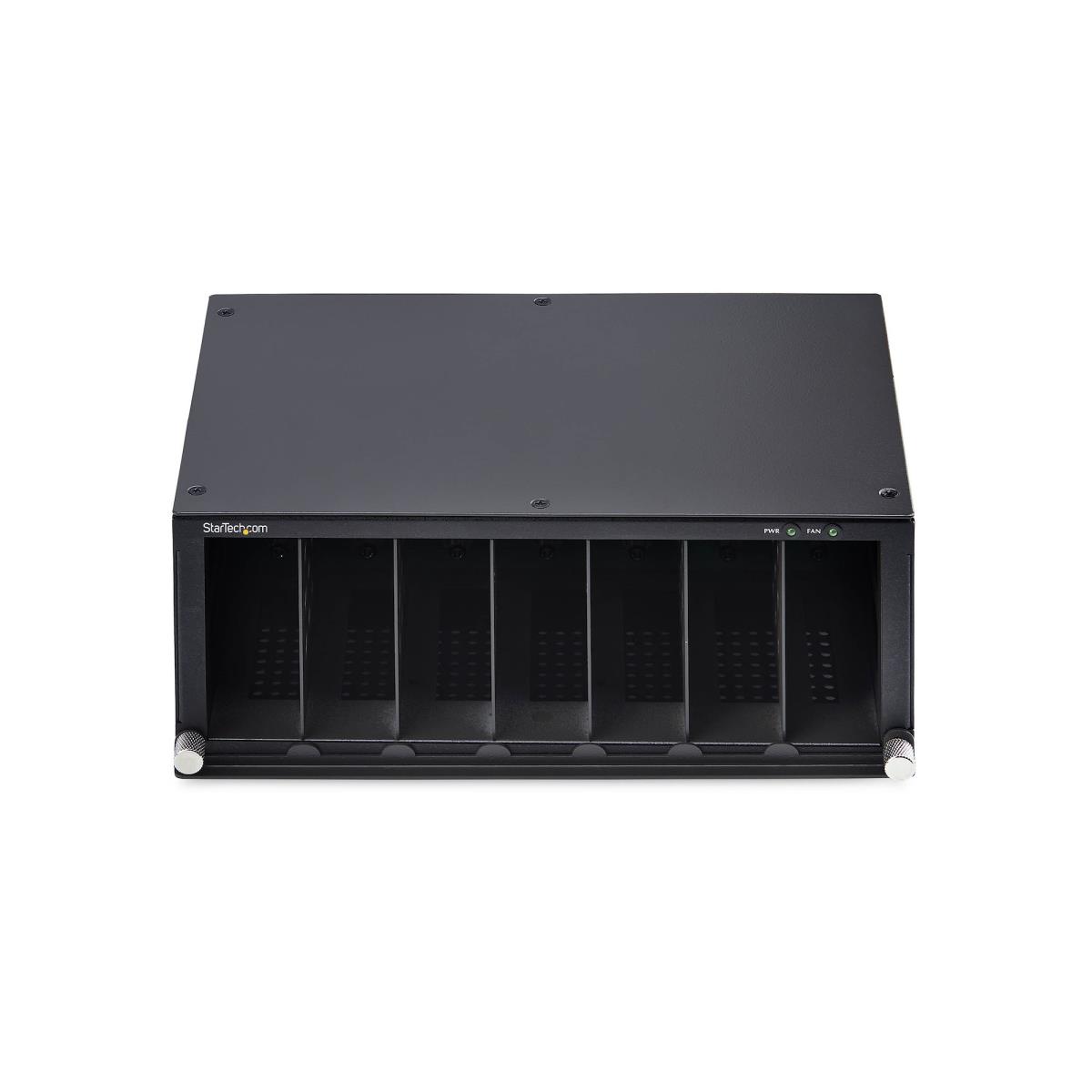 STARTECH.COM Media Converter Chassis 7-slot Unmanaged 10in Rackmount Taa