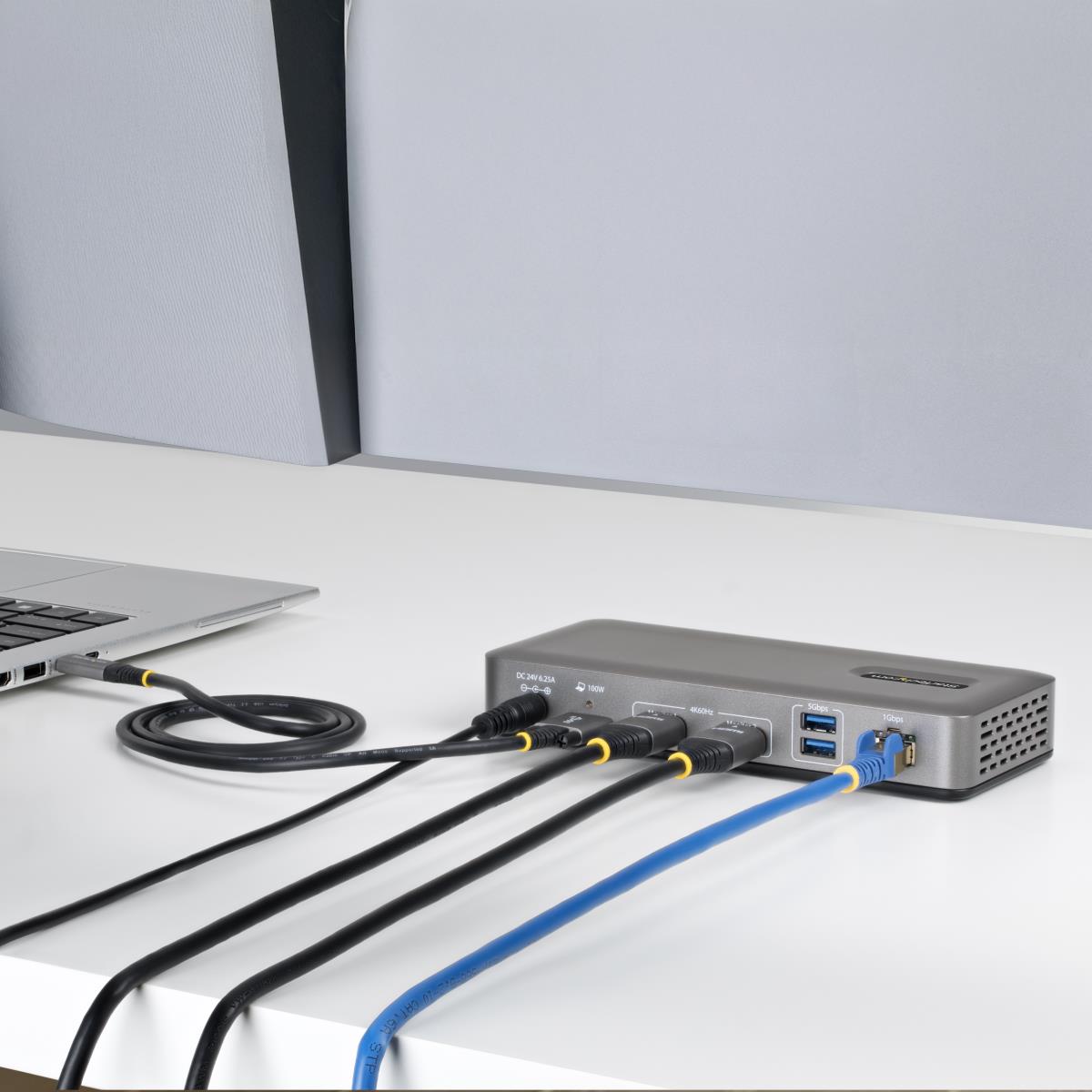 STARTECH.COM Dual-monitor USB-c Docking Station Hdmi 4k 60hz 100w Laptop Charging 1gbe Driver