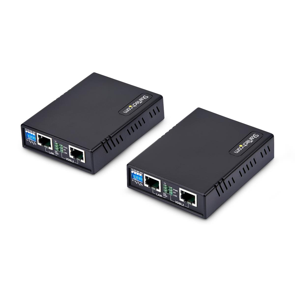 STARTECH.COM Vdsl2 Ethernet Extender Kit Over Single Pair Wire Up To 0.6mi (1km) Long Range