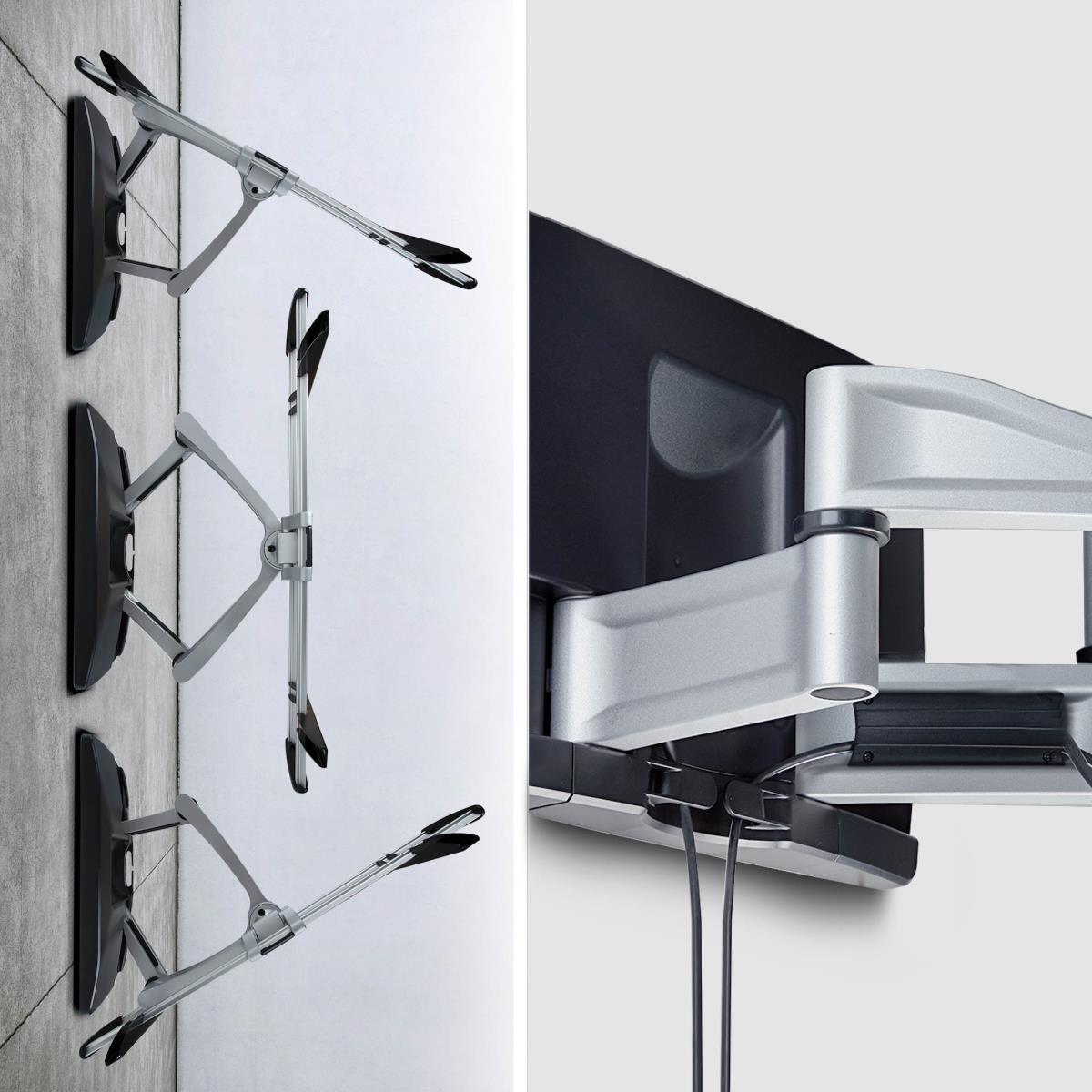 STARTECH.COM Heavy-duty Articulating Tv Wall Mount For Up To 100-in Low-profile Bracket, Taa-compliant