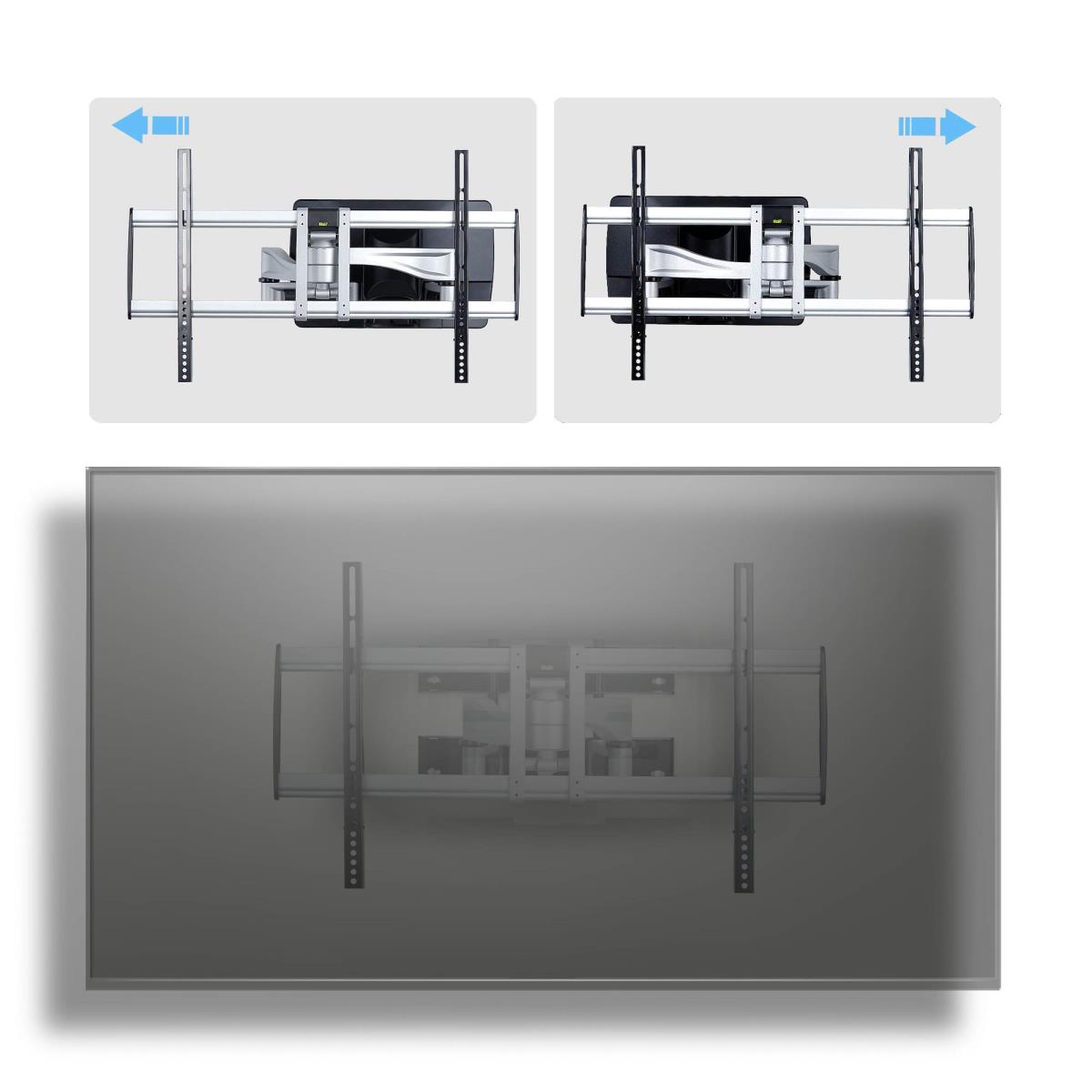 STARTECH.COM Heavy-duty Articulating Tv Wall Mount For Up To 100-in Low-profile Bracket, Taa-compliant