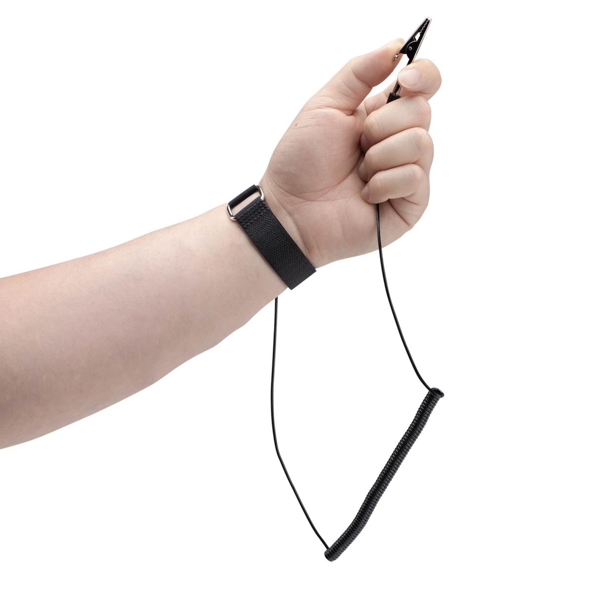 STARTECH.COM Antistatic Wrist Strap With Grounding Cable, Esd Safe Band With 5ft / 1.5m Detachable Cord