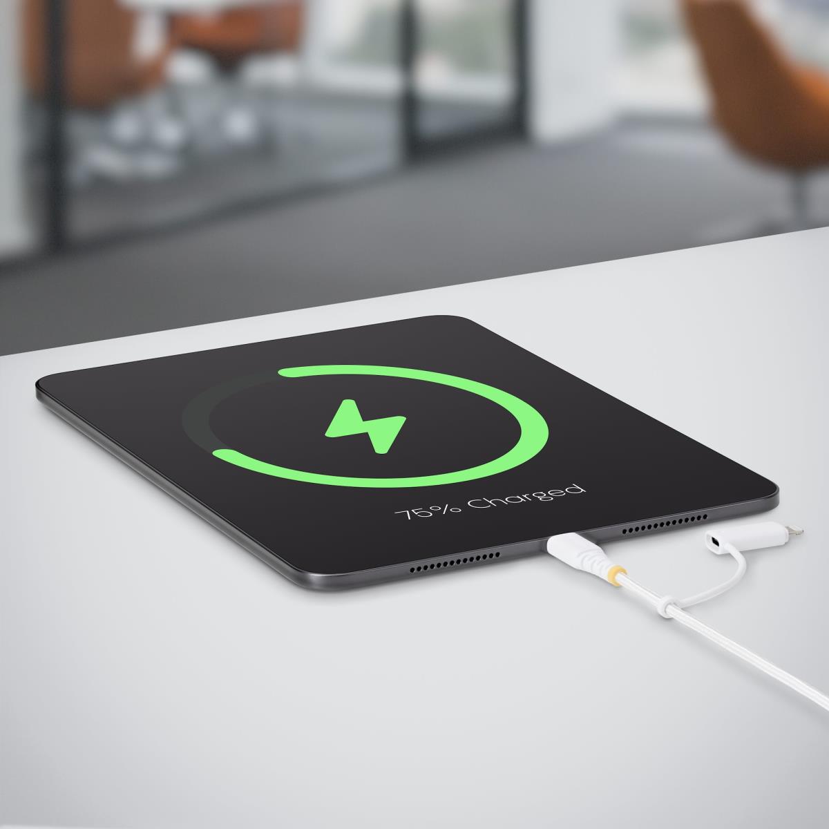 STARTECH.COM 2-in-1 Rugged USB-c Charging Cable With Lightning Adapter, 30w/60w (3a), Apple 2m