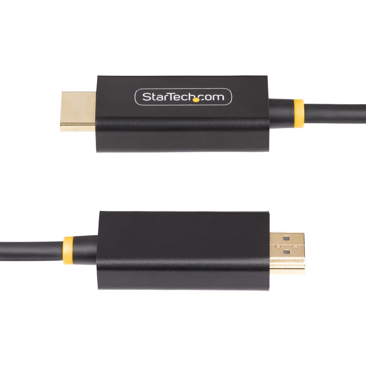 STARTECH.COM DisplayPort To Hdmi Adapter Cable, 4k 60hz With Hdr, Dp To Hdmi 2.0b, Active Video Converter 1m