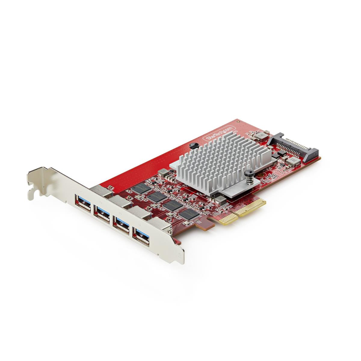 STARTECH.COM Expansion Card - 4-port USB-a Pci-e Card, USB 3.2 10gbps,  PCI Express 3.0