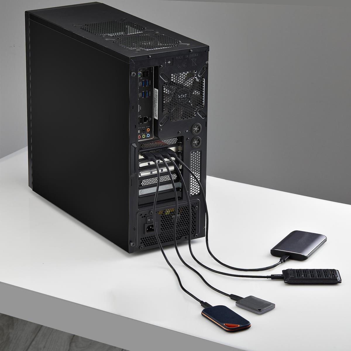 STARTECH.COM Expansion Card - 4-port USB-a Pci-e Card, USB 3.2 10gbps,  PCI Express 3.0