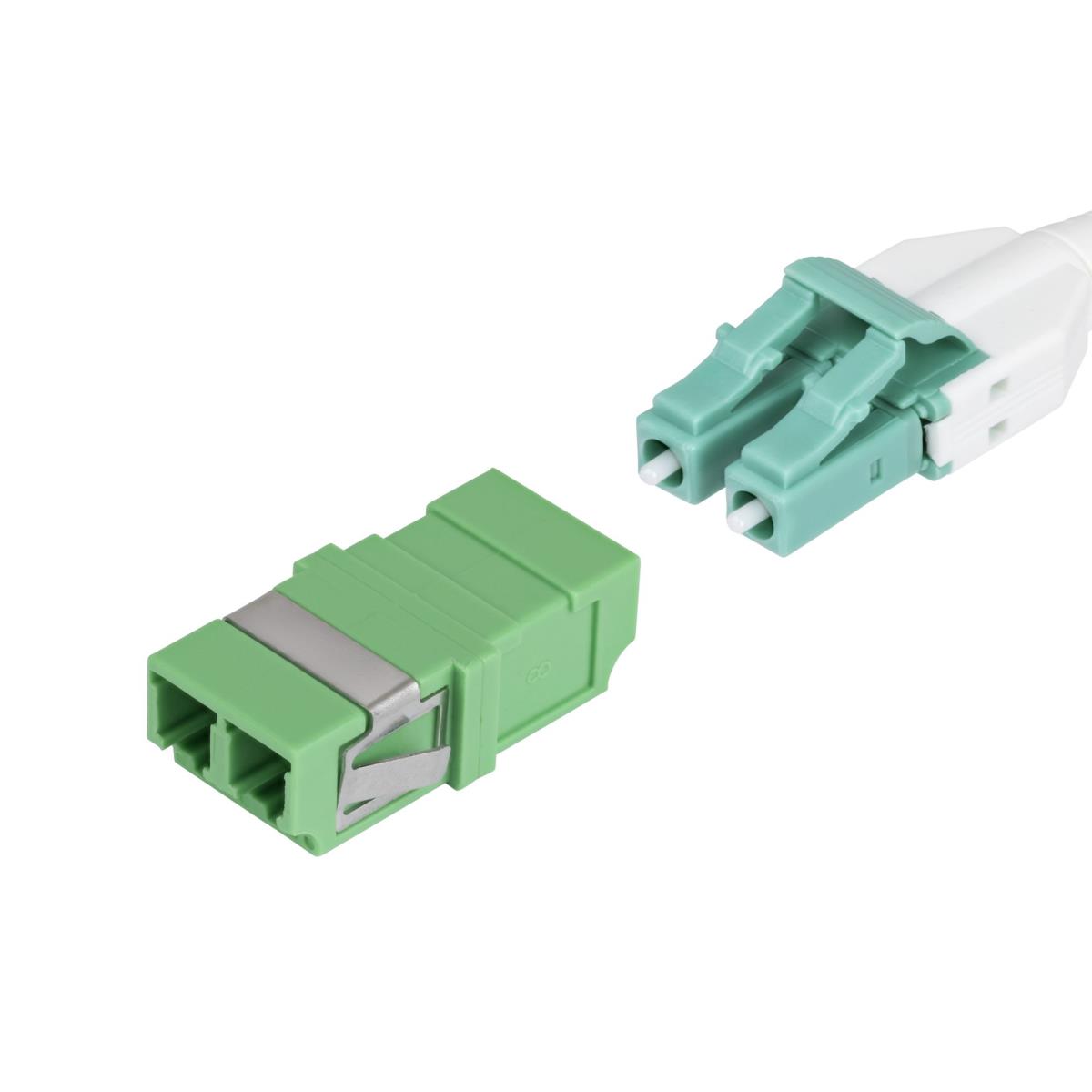 STARTECH.COM Lc To Lc Coupler - Os2 Single Mode Sc Footprint Lc Fiber Optic Coupler Without Flange - 10pk