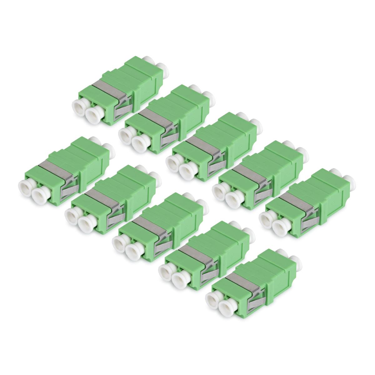 STARTECH.COM Lc To Lc Coupler - Os2 Single Mode Sc Footprint Lc Fiber Optic Coupler Without Flange - 10pk