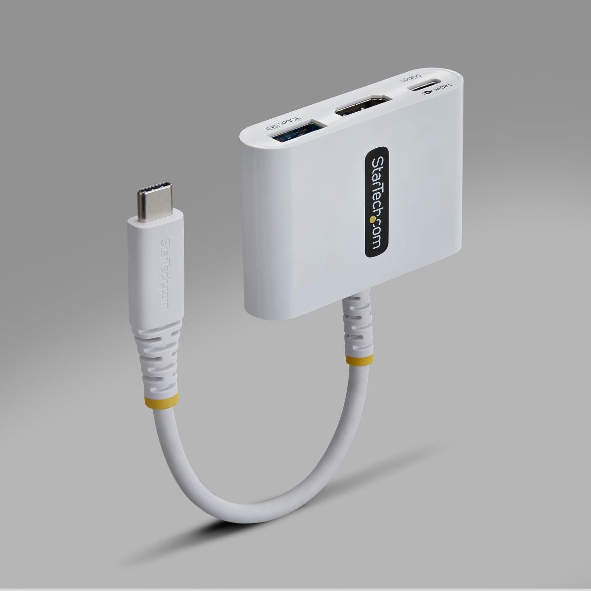 STARTECH.COM USB-c To Hdmi Multiport Adapter With 140w Pd Charging, 4k 60hz Hdmi, USB 5gbps Hub, Mini Dock