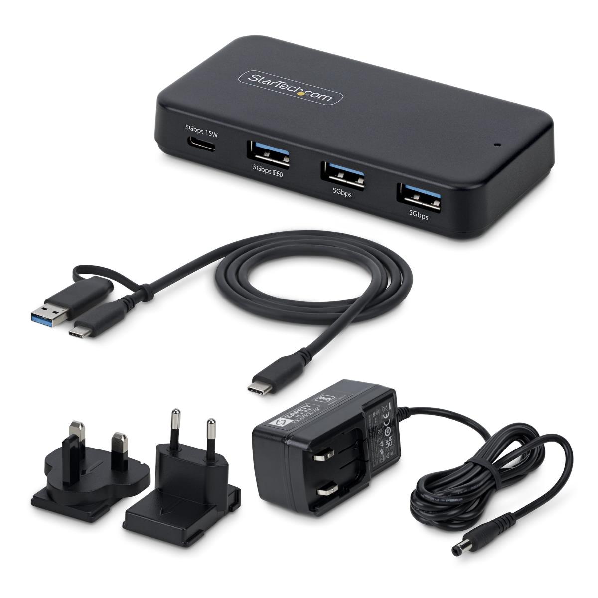 STARTECH.COM USB-c And USB-a 4port Hub 5gbps Selfpowered