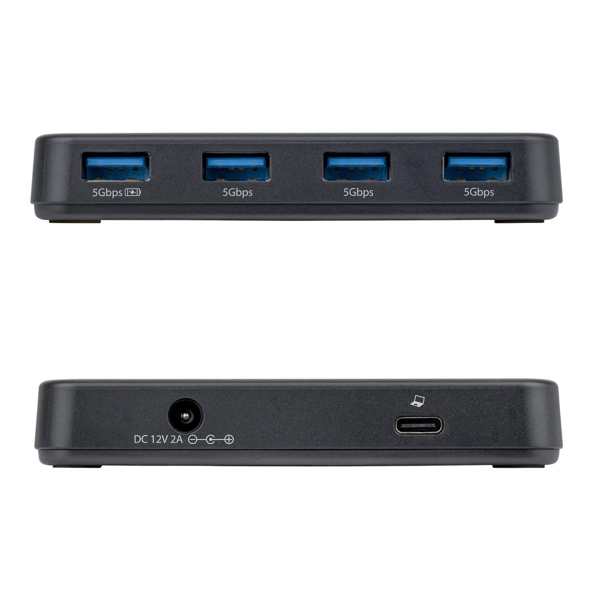 STARTECH.COM USB-a Hub 4-port 5gbps - Self-powered - 2-in-1 USB-c And USB-a Host Cable
