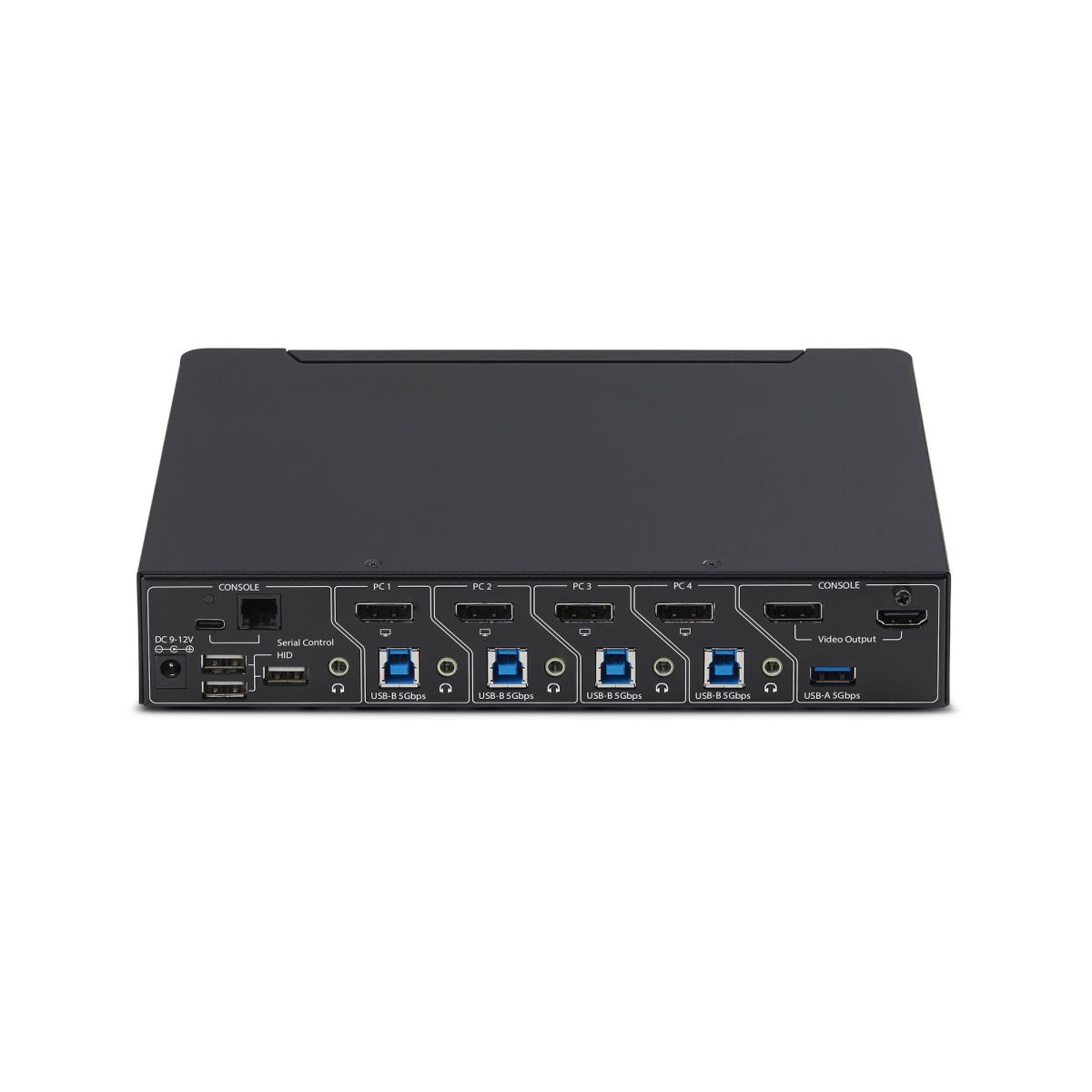 STARTECH.COM DisplayPort KVM Switch 4-port With Mouse Roaming And Multi-view / Picture-in-pic