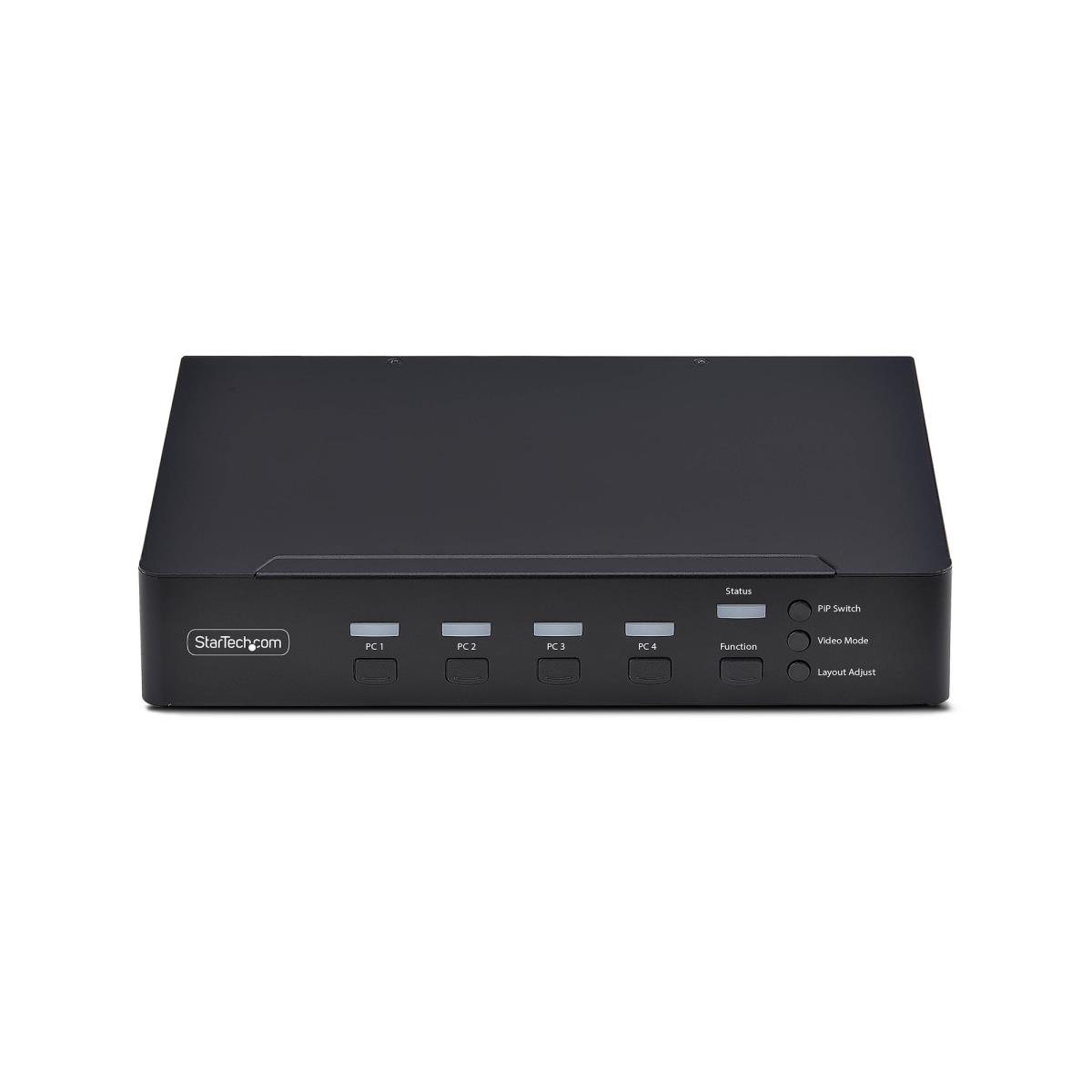 STARTECH.COM DisplayPort KVM Switch 4-port With Mouse Roaming And Multi-view / Picture-in-pic
