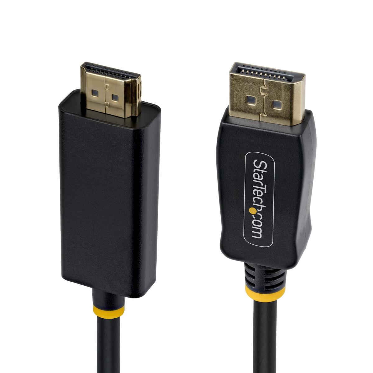 STARTECH.COM DisplayPort To Hdmi Adapter Cable - Gripping 4k 60hz Hdr - 2m