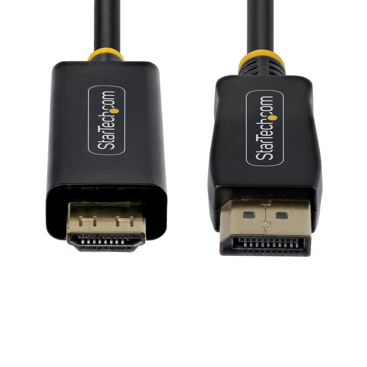 STARTECH.COM DisplayPort To Hdmi Adapter Cable - Gripping 4k 60hz Hdr - 2m