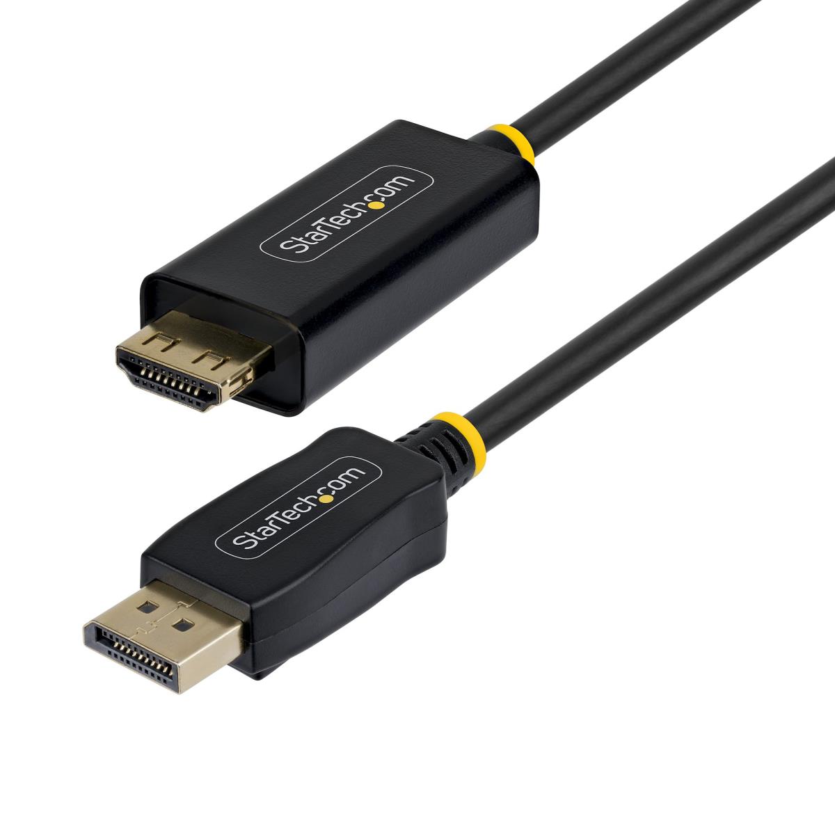 STARTECH.COM DisplayPort To Hdmi Adapter Cable - Gripping 4k 60hz Hdr - 1m
