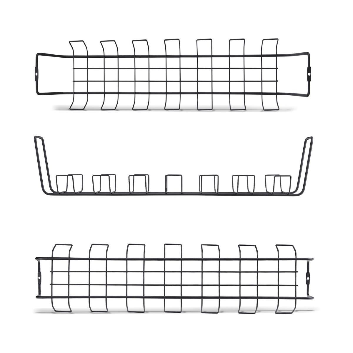 STARTECH.COM Under Desk Cable Management - Basket Style Cable Organizer Tra