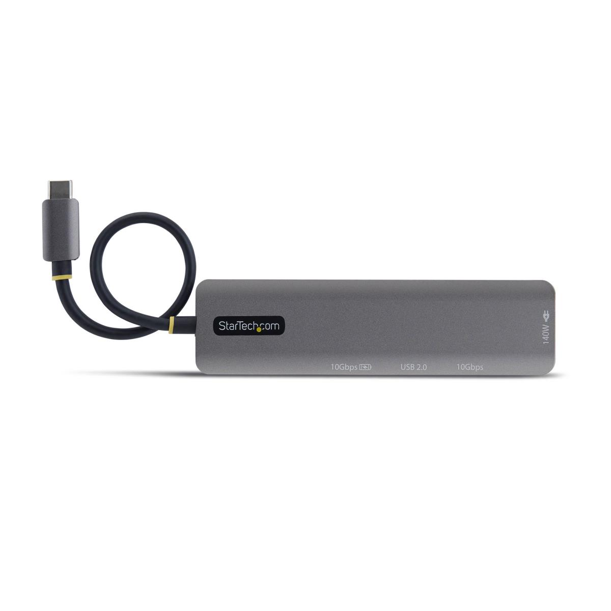 STARTECH.COM USB-c To Hdmi Multiport Adapter - With 140w Pd Charging, 4k 60hz, USB 10gbps Hub, Type-c Mini Dock