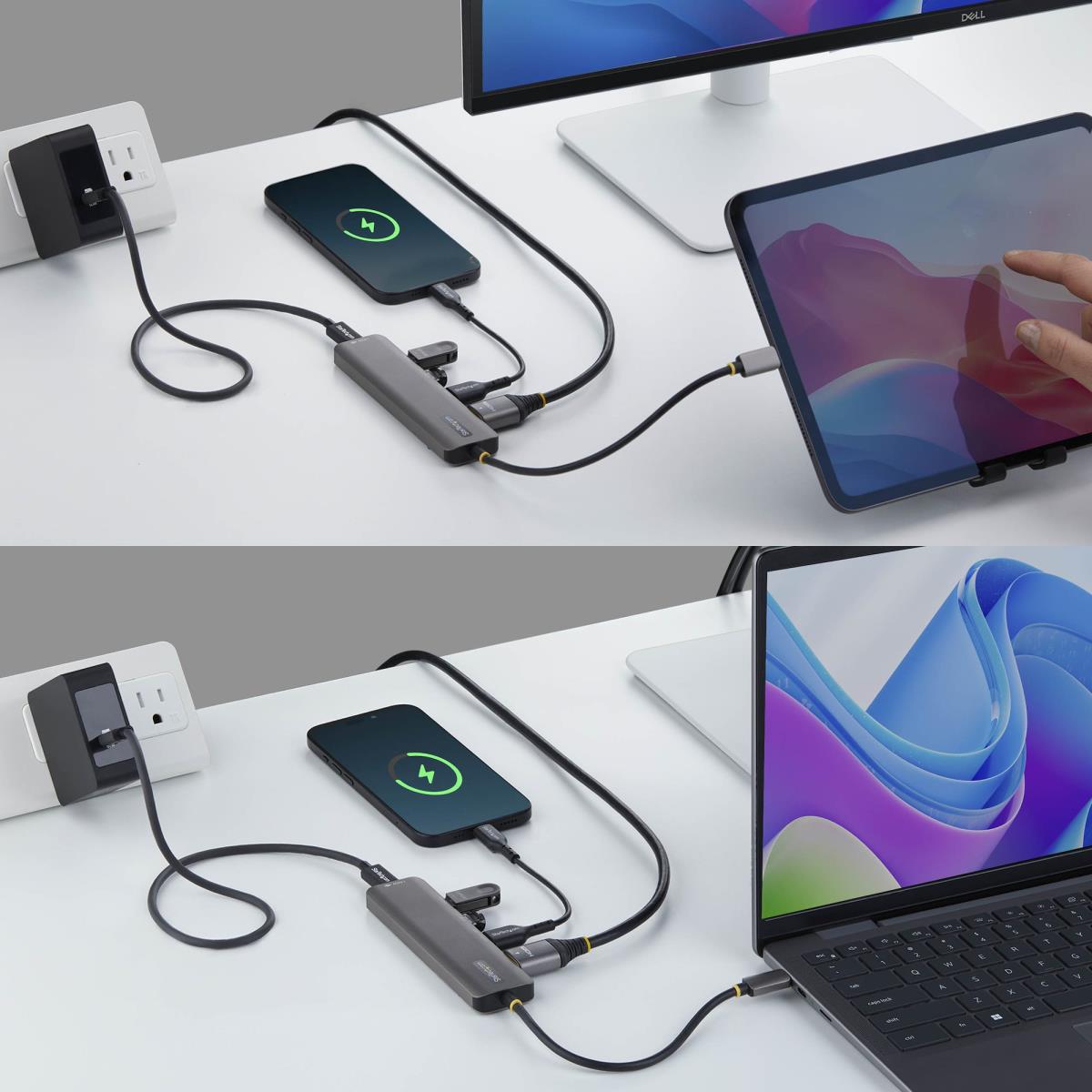 STARTECH.COM USB-c To Hdmi Multiport Adapter - With 140w Pd Charging, 4k 60hz, USB 10gbps Hub, Type-c Mini Dock