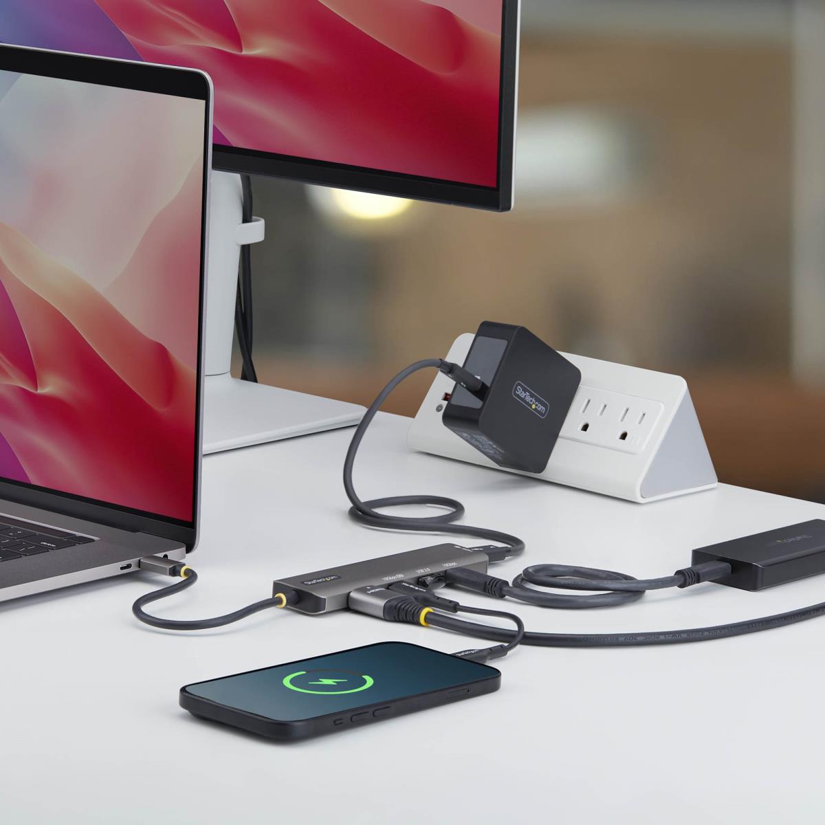 STARTECH.COM USB-c To Hdmi Multiport Adapter - With 140w Pd Charging, 4k 60hz, USB 10gbps Hub, Type-c Mini Dock