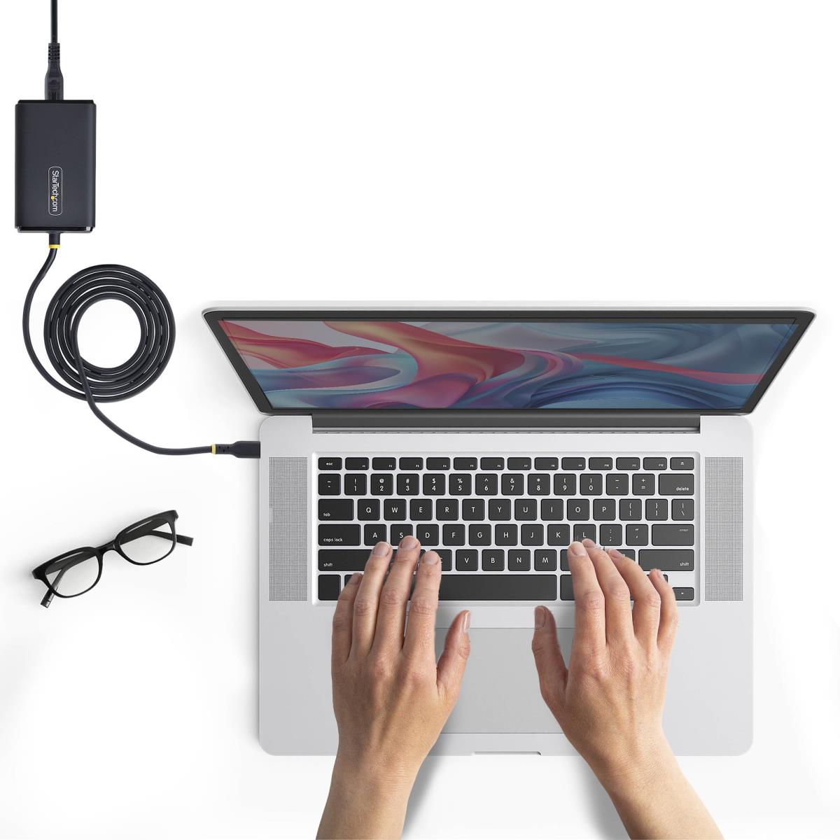 STARTECH.COM USB-c Laptop Charger 1.5m USB-c Tethered Cable