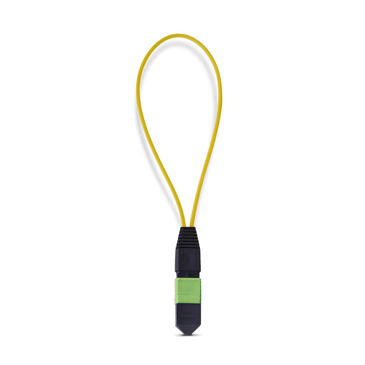 STARTECH.COM Mpo Loopback Plug, Single Mode 9/125 Mpo-12 Female Fiber Loopback Adapter