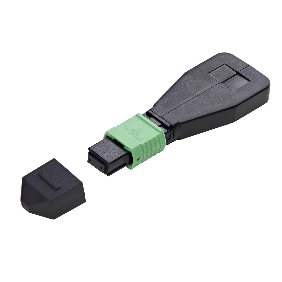 STARTECH.COM Mpo Loopback Plug, Single Mode 9/125 Mpo-8 Female Fiber Loopback Adapter