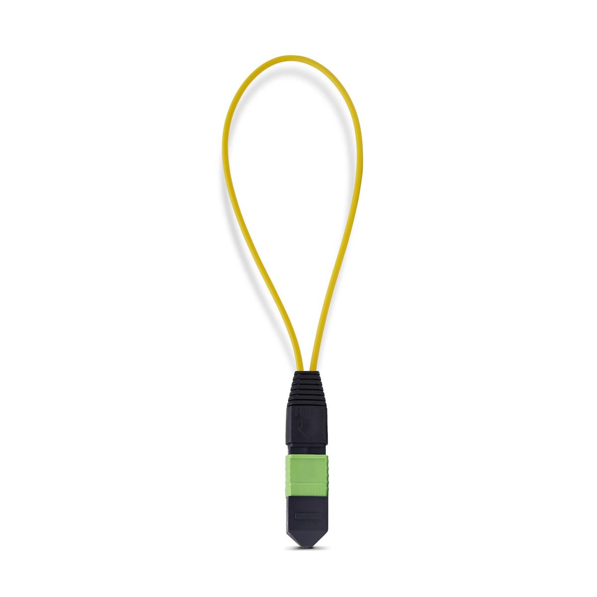 STARTECH.COM Mpo Loopback Plug, Single Mode 9/125 Mpo-12 Female Fiber Loopback Adapter