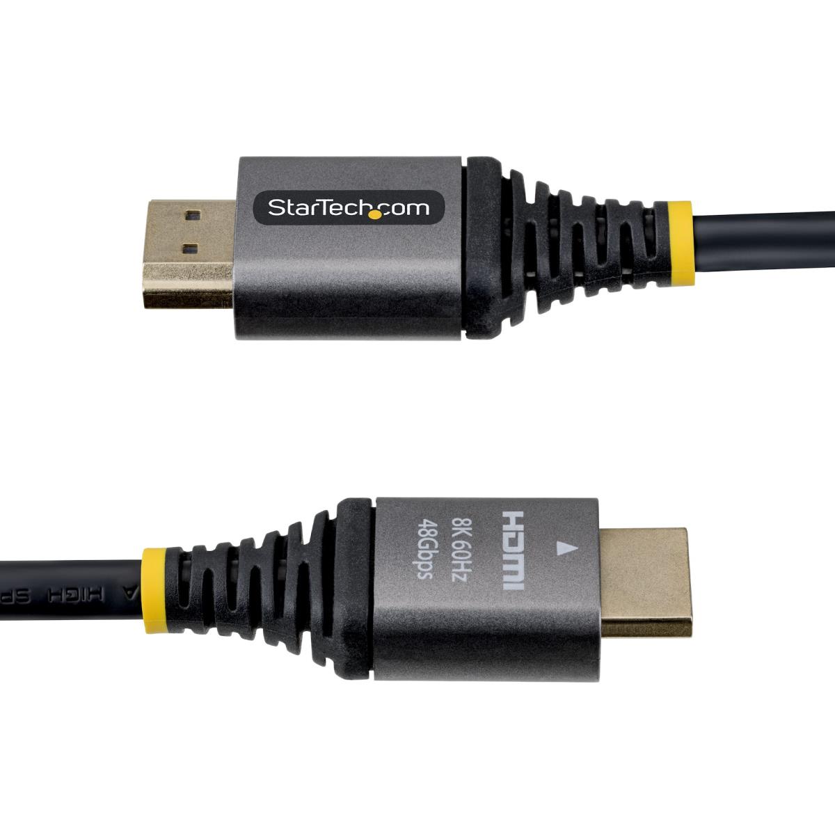 STARTECH.COM Certified Ultra High Speed Hdmi Cable, 8k 60hz/4k 120hz, Hdmi 2.1 Cable 1ft (30cm)