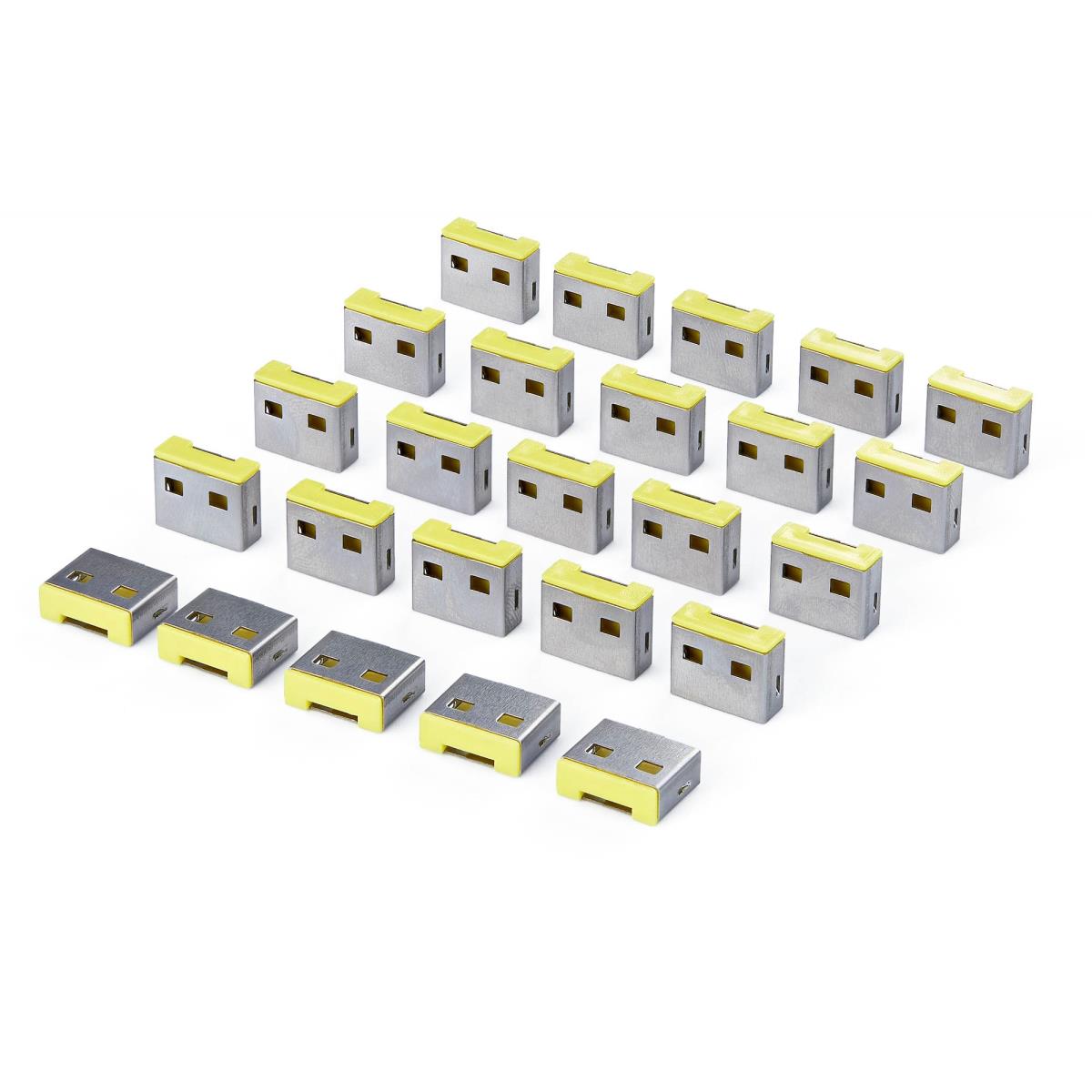 STARTECH.COM USB-a Port Blocker Replacement Plugs, 25-pack Spare Latching Inserts For USB-a-port-blocker, Snap-in