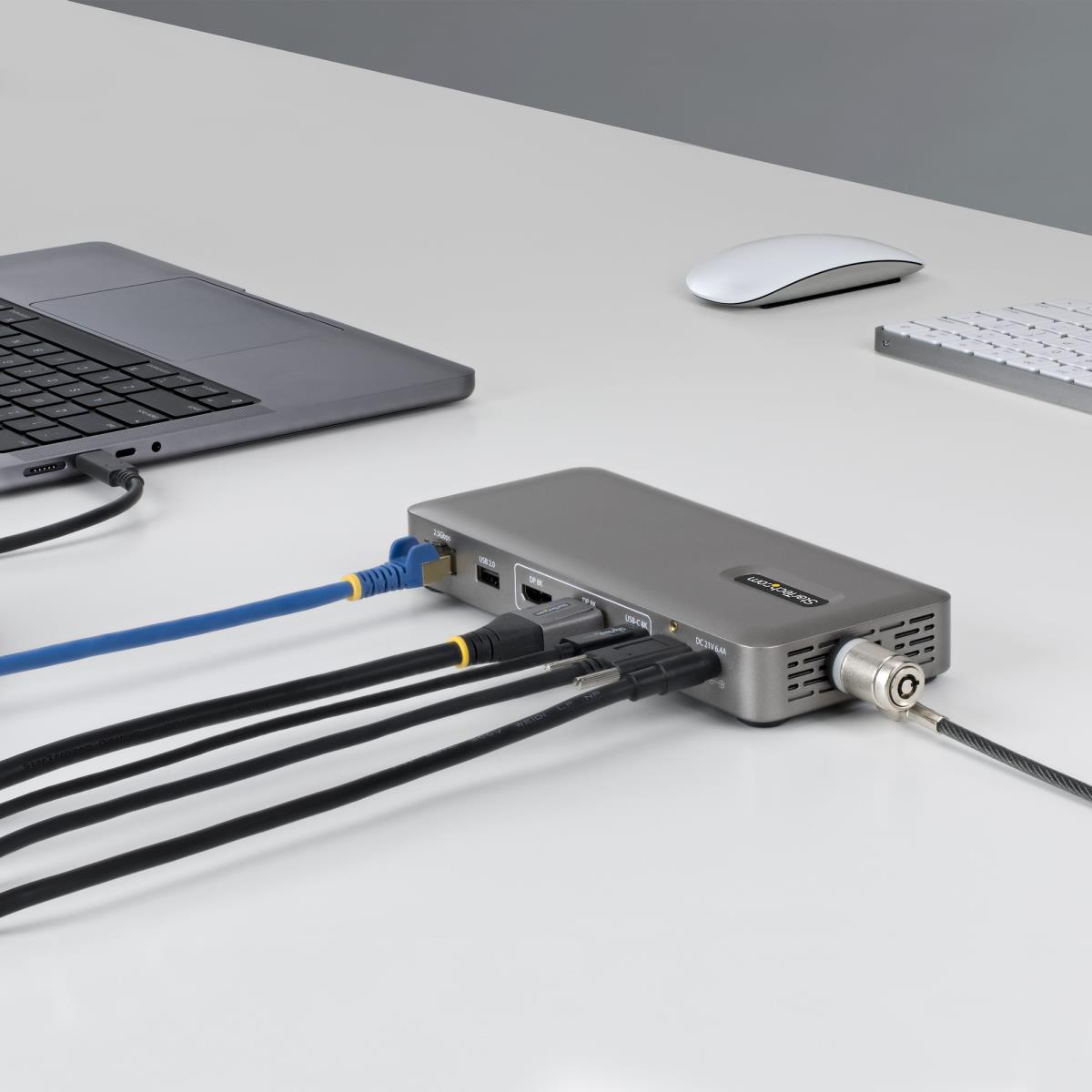 STARTECH.COM Dual-dp USB4 Dock 100w Pd Driverless